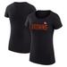 Women's G-III 4Her by Carl Banks Black Cleveland Browns Dot Print Lightweight Fitted T-Shirt