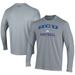 Men's Under Armour Gray Houston Baptist Huskies Football Performance Long Sleeve T-Shirt