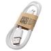 For Sony Ericsson W350 OEM Fast Charge Micro USB Charging Data Cable 5 Feet Non-Retail Packaging - White