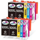 920XL Ink Cartridges for HP Compatible with HP 920 Ink Cartridges Combo Pack for HP Officejet 6500a 6500 6000