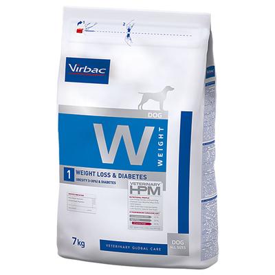 7 kg Virbac Veterinary HPM Dog Weight Loss & Diabetes W1 Hundefutter trocken