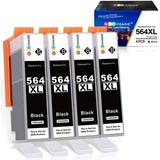 Compatible Ink Cartridge Replacement for HP 564XL 564 XL Compatible with DeskJet 3520 3522 Officejet 4620