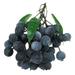 Artificial Fruit Lifelike Decorative Fruits Artificial Blueberries Simulation Lychee Longan Fake Grapes for Home Kitchen Wedding Office Party Decor Photography Props