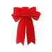 XMMSWDLA Bows for Wreath Christmas Day Wreath Bows Brown Natural Burlap Bow Autumn Maple Leafs Football Craft Bow Holiday Farmhouse Tree Bows for Front Door Fall Thanksgiving Decorations E