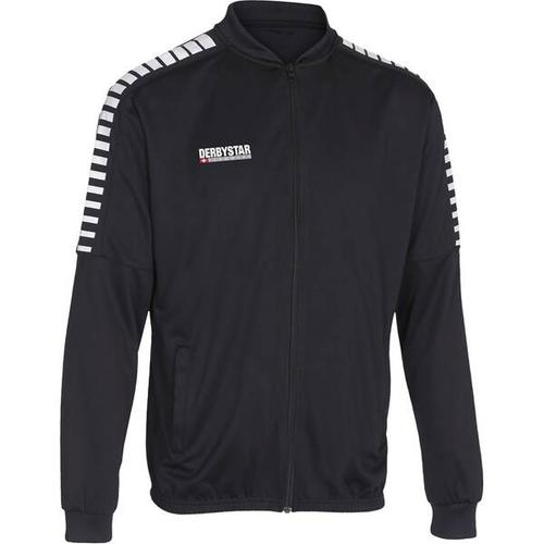 DERBYSTAR Herren Hyper Arbeitsanzugsjacke, Größe S in Schwarz/Weiß