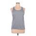 Active by Old Navy Active Tank Top: Gray Activewear - Women's Size X-Large