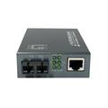 LevelOne RJ45 to SC Gigabit Media Converter, PoE PSE, Multi-Mode...