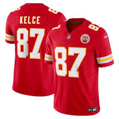 Rotes Nike Travis Kelce Kansas City Chiefs Vapor F.U.S.E. Limited-Trikot für Herren Image