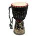 Wood mini-djembe drum, 'Revival'