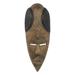 Akan wood mask, 'A Good Friend'