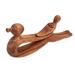 'A Mother's Love' - Artisan Crafted Mother and Child Wood Sculpture