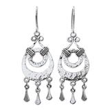 Favorite Vintage,'Hand Crafted Sterling Silver Chandelier Earrings'