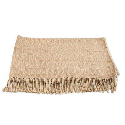 Sandy Passion,'Alpaca Acrylic Blend Throw Blanket ...