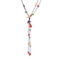 'Gem Rave' - Carnelian and Garnet Necklace