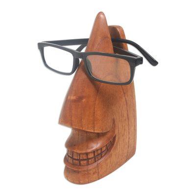 Make a Spectacle,'Hand Crafted Jempinis Wood Eyeglass Holder'