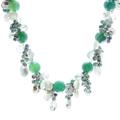 Forest Daydream,'Hand Made Chalcedony and Prehnite Beaded Necklace'