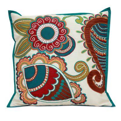 Paisley Garden,'Hand Made Floral Patterned Cushion Cover'