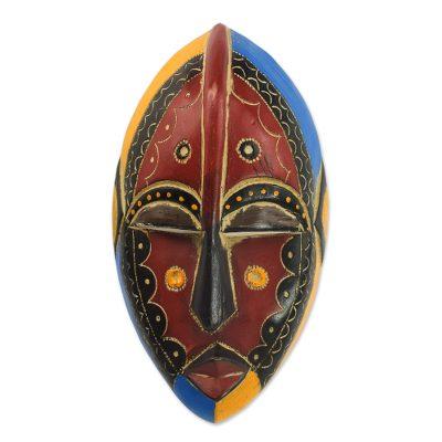 Uzoma,'Hand Carved Wooden Igbo Mask'