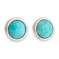 Boundless Sea,'Artisan Crafted Amazonite Earrings'