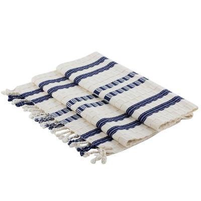 Splendid Contrast,'Guatemalan Cotton Table Runner ...