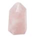 Obelisk of Love,'Handcrafted Rose Quartz Obelisk Sculpture from Brazil'