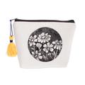 Daisies,'Floral Motif Cosmetic Bag'