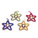 Forest Stars,'Handcrafted Pine Needle Star Ornaments (Set of 4)'