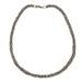 Steel Rings,'Hand Made Stainless Steel Chain Link Necklace from Brazil'