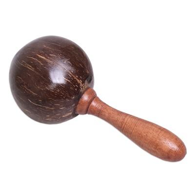 Coconut Tune,'Handmade Coconut Shell Maraca'