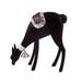 Deer of the Andes,'Sterling Silver and Mahogany Wood Deer Sculpture from Peru'