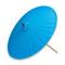 Decorative garden umbrella, 'Happy Garden in Turquoise'