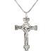 The Savior,'Hand Crafted Sterling Silver Cross Pendant Necklace'