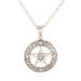 Celtic Star,'Celtic Motif Sterling Star Pendant Necklace from India'