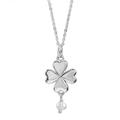 Saint Patrick's Love,'Taxco Cultured Pearl Heart Pendant Necklace from Mexico'