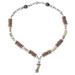 Mawusi,'Handmade Eco-Friendly Recycled Glass Bead Pendant Necklace'