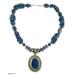 'Blue Riches' - Lapis Lazuli Handcrafted Sterling Silver Necklace