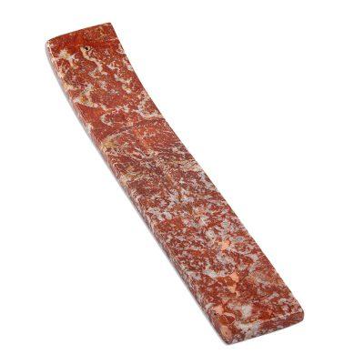 'Mexico Natural Red-Veined Marble Incense Stick Holder'