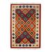 Hand of Glory,'Handcrafted Indian Wool Area Rug (4 x 6)'