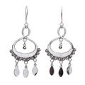 Infinite Joy,'Chandelier Earrings Crafted from Sterling Silver'