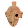 Life and Death,'Day of the Dead Themed Ceramic Whistle From Mexico'