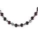 Simple Grace,'Garnet and 950 Silver Beaded Necklace from Thailand'