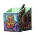 Multicolored Hamsa,'Multicolor Decoupage Hamsa Pine Wood Pencil Holder'