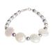 Coin of the Realm,'Cultured Coin Pearl Bracelet'