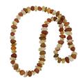 The Earth,'Brazilian Handmade Agate and Citrine Beaded Necklace'