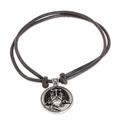 Tz'i Emblem,'Mayan Astrology-Themed Pendant Necklace with Tz'i Sign'