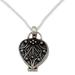 'Prayer of My Heart' - Heart Shaped Sterling Silver Locket Necklace