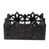 Wood tray, 'Thai Fleur-de-Lis'