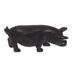 Black Pig,'Black Sese Wood Pig Figurine from Ghana'