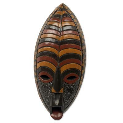 African wood mask, 'Deliver Me'