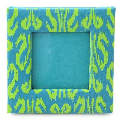 Fresh Ikat,'Handcrafted Paper Photo Frame for 2x2 inch Photo'